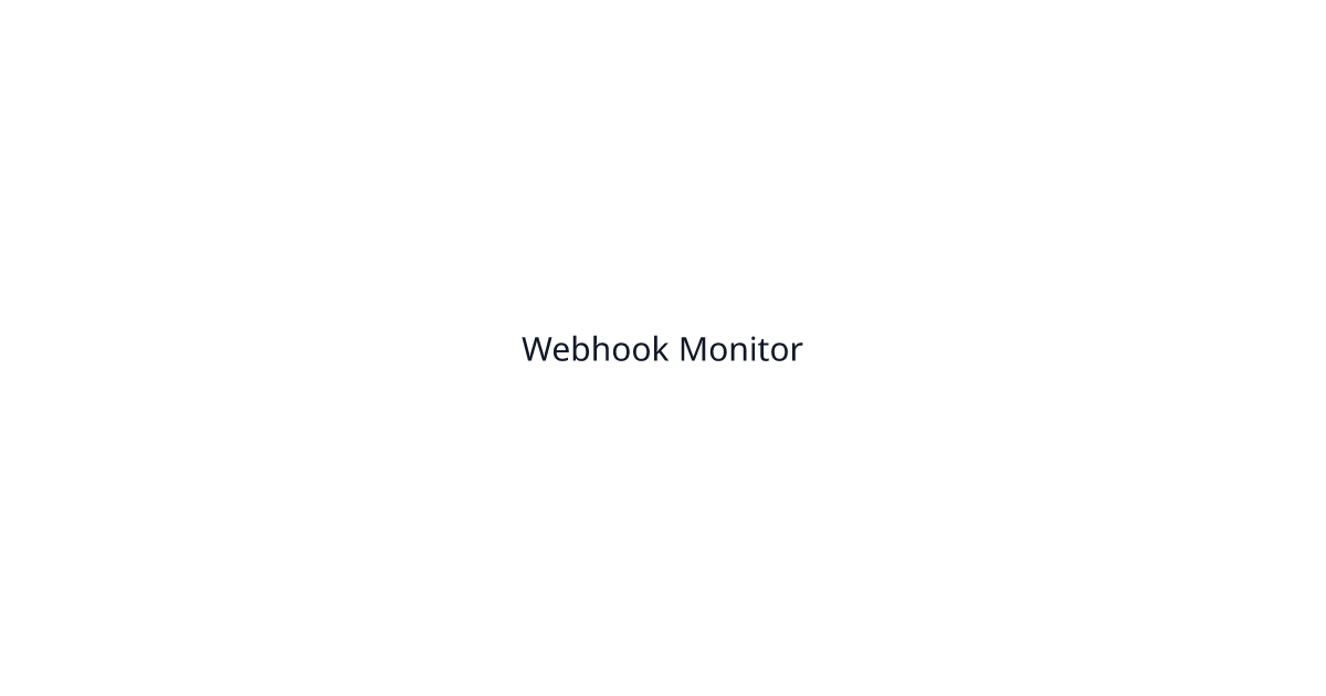 Webhook monitor test http requests debug webhooks online